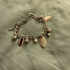 Silver Charm Bracelet